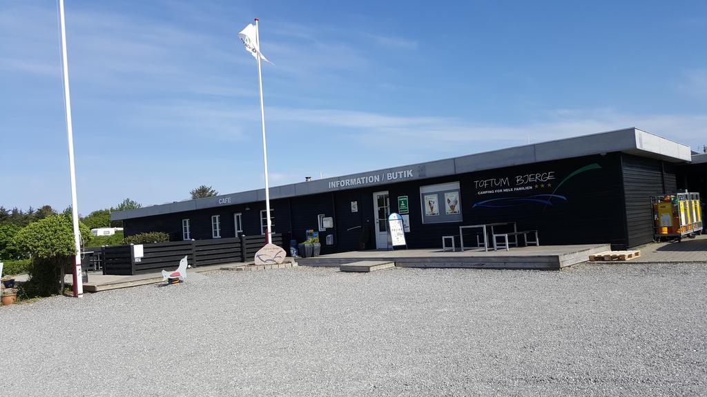 Toftum Bjerge Camping & Cottages Humlum Exterior foto